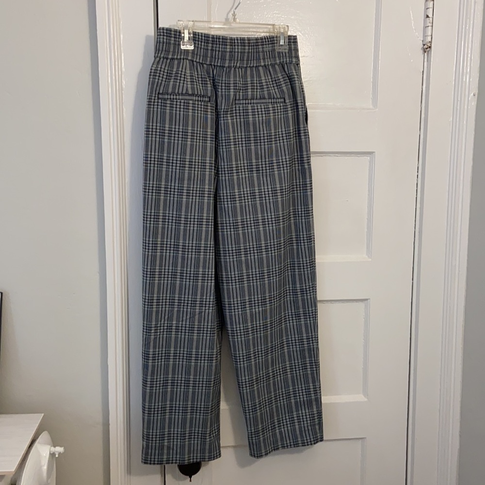 Urban Outfitters Grey Plaid Pants - Picture 2 of 3